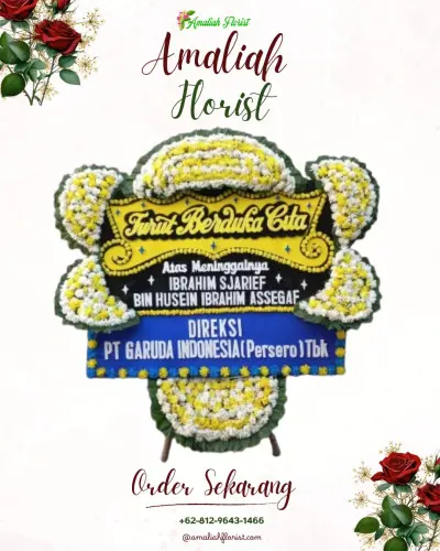 Papan Bunga Duka di Pattunuang